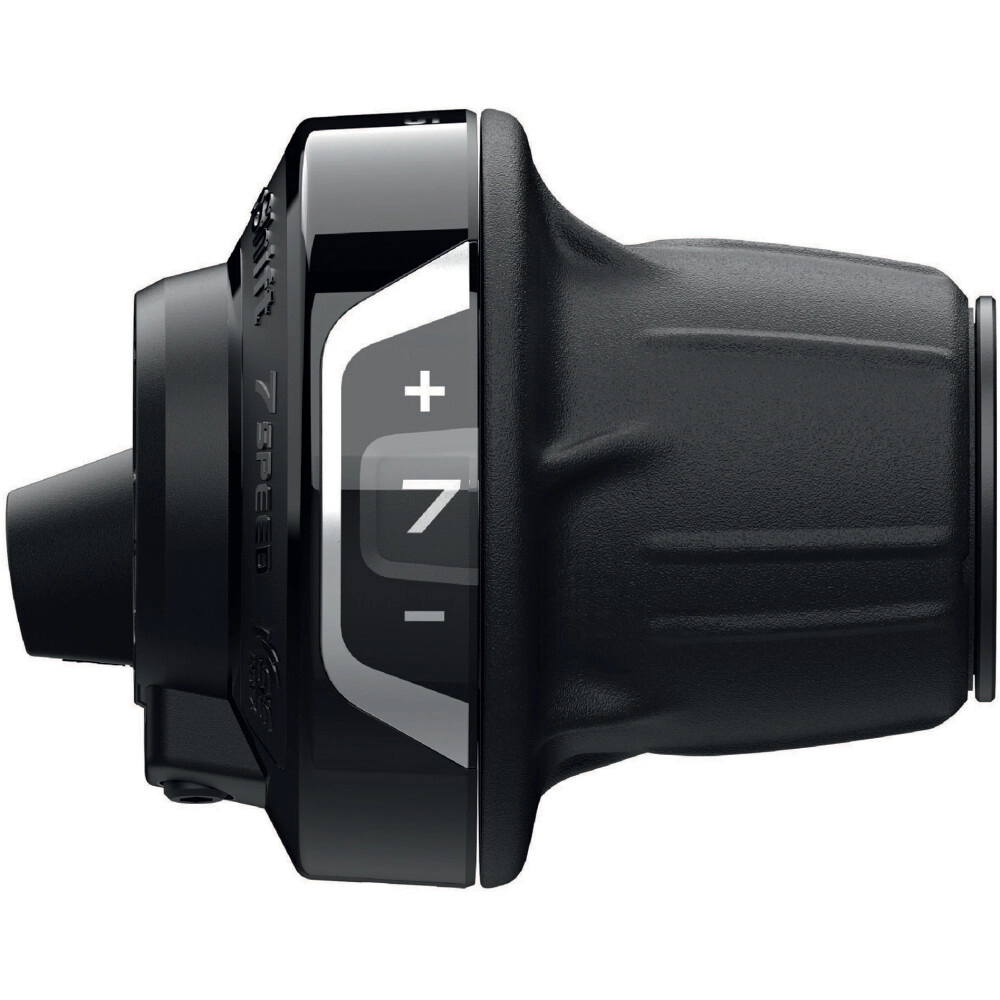 61242 Schalthebel Shimano Tourney SL-RV400, 7-fach, REVOSHIFT, Drehgriffschalter rechts, optische Ganganzeige, schwarz