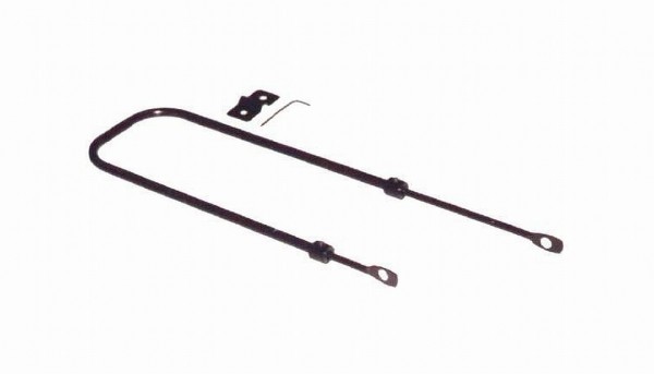 14233 Korb-Strebe 24"-28", verstellbar in der Länge (330-530 mm), schwarz