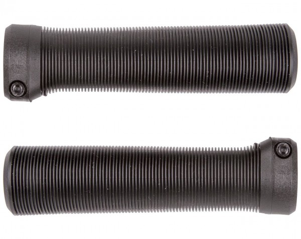 08162 Schraub-Griff, 135 mm, Mushroom D2, 2 Komponentengriff, konisch, paar, schwarz